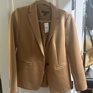 Hutton Blazer in Double Knit - Classic Caramel